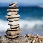 stones, nature, rock, balance, balanced rocks, balanced stones, riverbank, beach, meditation, zen, mindfulness, spirituality, harmony, sea